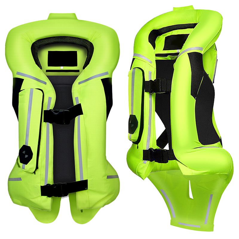 Gearx Motorcycle Jacket - รถจักรยานยนต์ถุงลมนิรภัยแจ็คเก็ต Off-road เสื้อกั๊กสะท้อนแสงถุงลมนิรภัย Off-road รถจักรยานยนต์ถุงลมนิรภัยรถจักรยานยนต์เสื้อกั๊กป้องกัน S-3XL