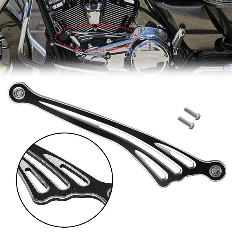 Motorcycle Gear Harley Davidson - รถจักรยานยนต์สีดำ CNC ปีกคันเกียร์อลูมิเนียมสำหรับ Harley Touring Road
