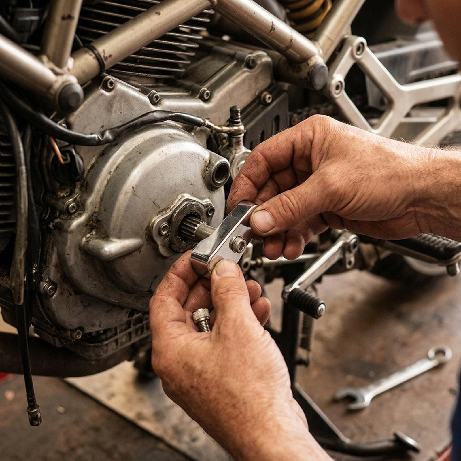 Motorcycle Gear Harley Davidson - ชุดซ่อมบำรุงอะลูมิเนียมอัลลอยสำหรับเปลี่ยนเกียร์นิวทรัลสำหรับรถมอเตอร์ไซค์ฮาร์เลย์ เดวิดสัน 1997-2017 รุ่นแฟตบอย