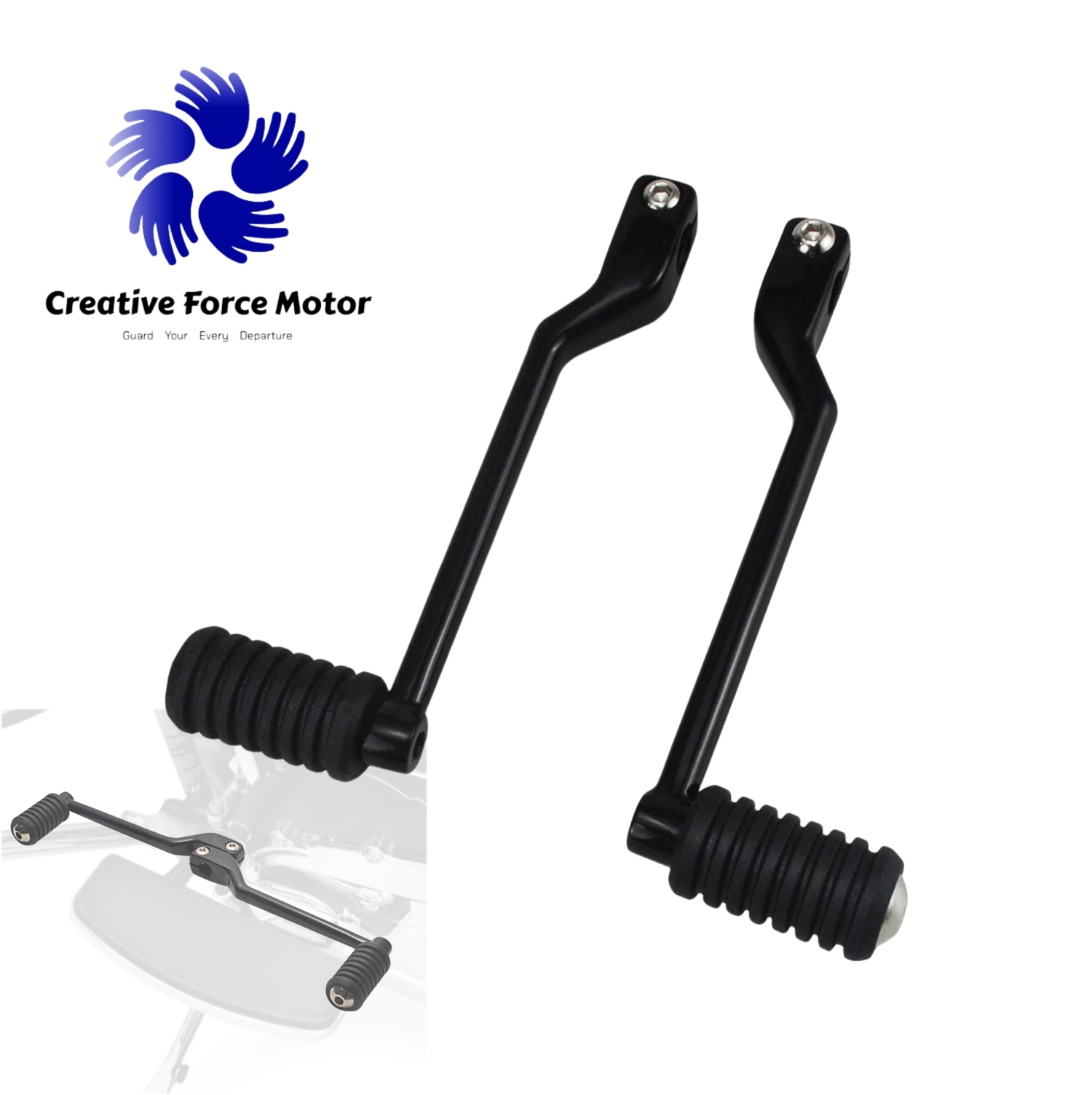 Motorcycle Gear Harley Davidson - รถจักรยานยนต์ซ้าย Heel Toe Shift Shifter Lever