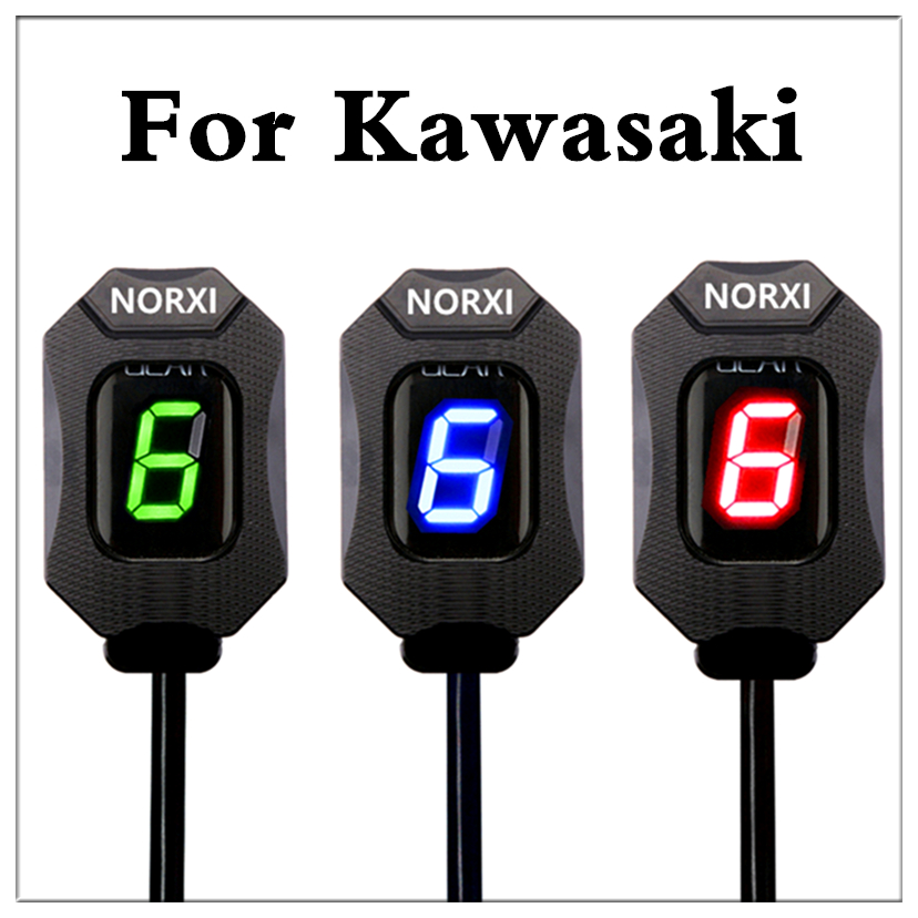 Motorcycle Gear Ratio - ตัวบ่งชี้เกียร์รถจักรยานยนต์สำหรับ KAWASAKI Versys650 2010-2018 ER-6N 2012-2017