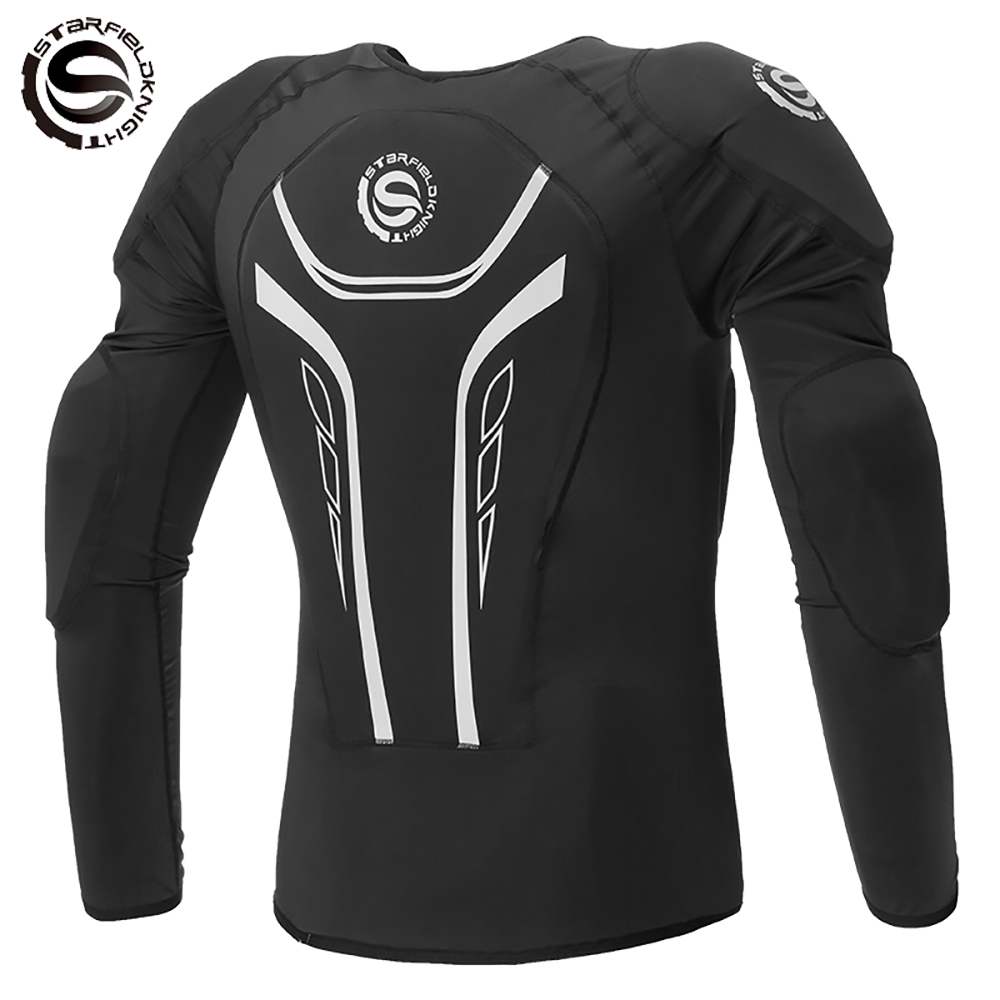 Gearx Motorcycle Jacket - เสื้อเกราะนิรภัยสำหรับขี่มอเตอร์ไซค์ ระบายอากาศได้ดี เหมาะสำหรับฤดูร้อน ป้องกันการกระแทก สำหรับผู้ชายและผู้หญิง ใช้เล่นสกีและกีฬาอื่นๆ