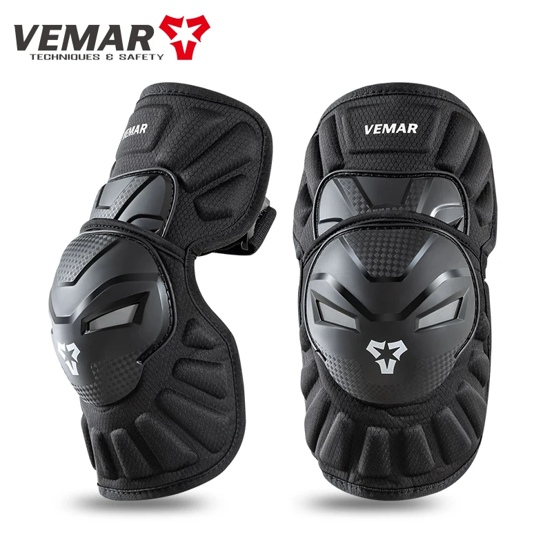 Motorcycle Gear Mens - สนับเข่ามอเตอร์ไซค์ VEMAR คุณภาพสูงราคาประหยัด อุปกรณ์ป้องกันที่ทนทาน สำหรับขี่มอเตอร์ไซค์ในเมือง เหมาะสำหรับผู้ชายและผู้หญิง