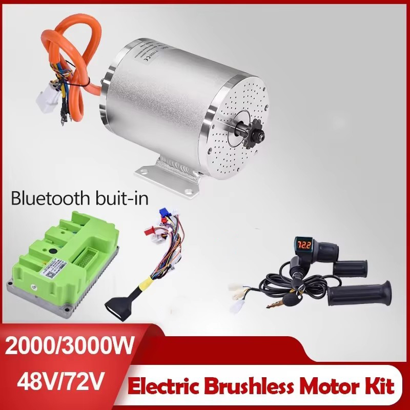 Motorcycle Gear Hub - 48V 72V 3000W 2000W ไฟฟ้ามอเตอร์ไร้แปรงมอเตอร์ความเร็วสูงสําหรับ EBike