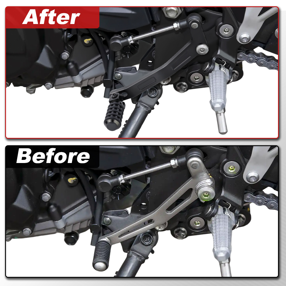 คันเกียร์มอเตอร์ไซค์แบบปรับได้ - Motorcycle Gear Lever Extender บทวิจารณ์และราคา
