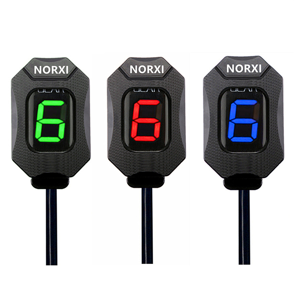 ตัวบ่งชี้เกียร์รถจักรยานยนต์สำ - Motorcycle Gear Ratio บทวิจารณ์และราคา