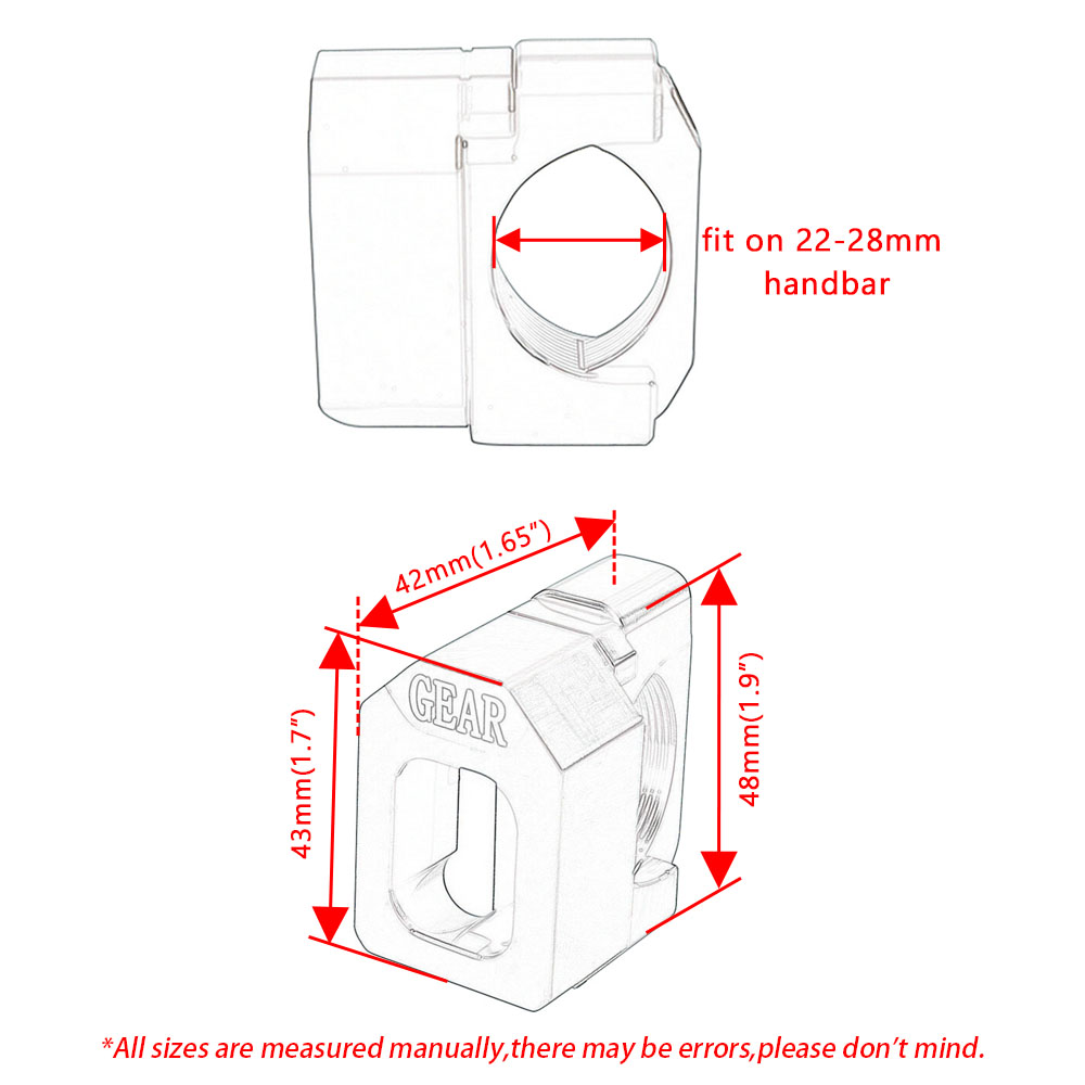อุปกรณ์เสริมมอเตอร์ไซค์อเนกประ - Motorcycle Gear Display บทวิจารณ์และราคา