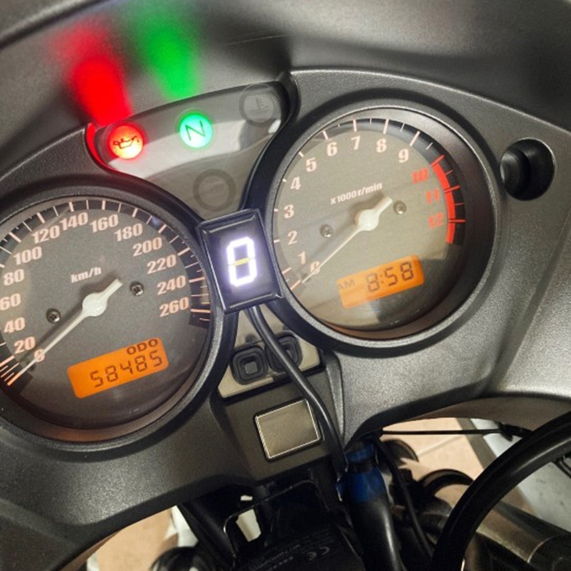 Off-Road รถจักรยานยนต์ตัวบ่งชี - Motorcycle Gear Display บทวิจารณ์และราคา