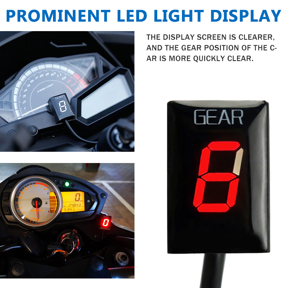 สําหรับ Kawasaki Ninja 1000 Ni - Motorcycle Gear Display บทวิจารณ์และราคา