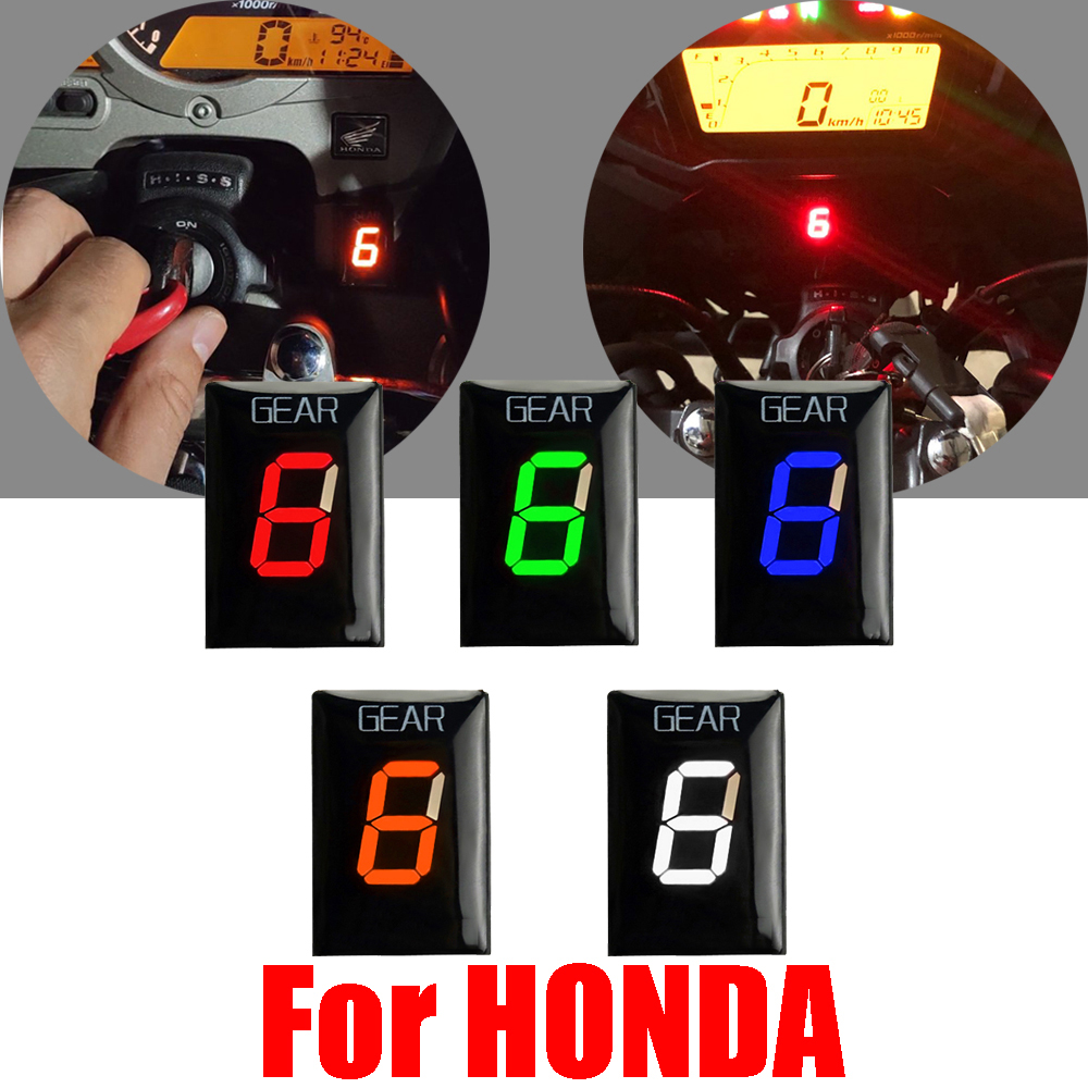 ตัวบ่งชี้เกียร์รถจักรยานยนต์สํ - Motorcycle Gear Display บทวิจารณ์และราคา