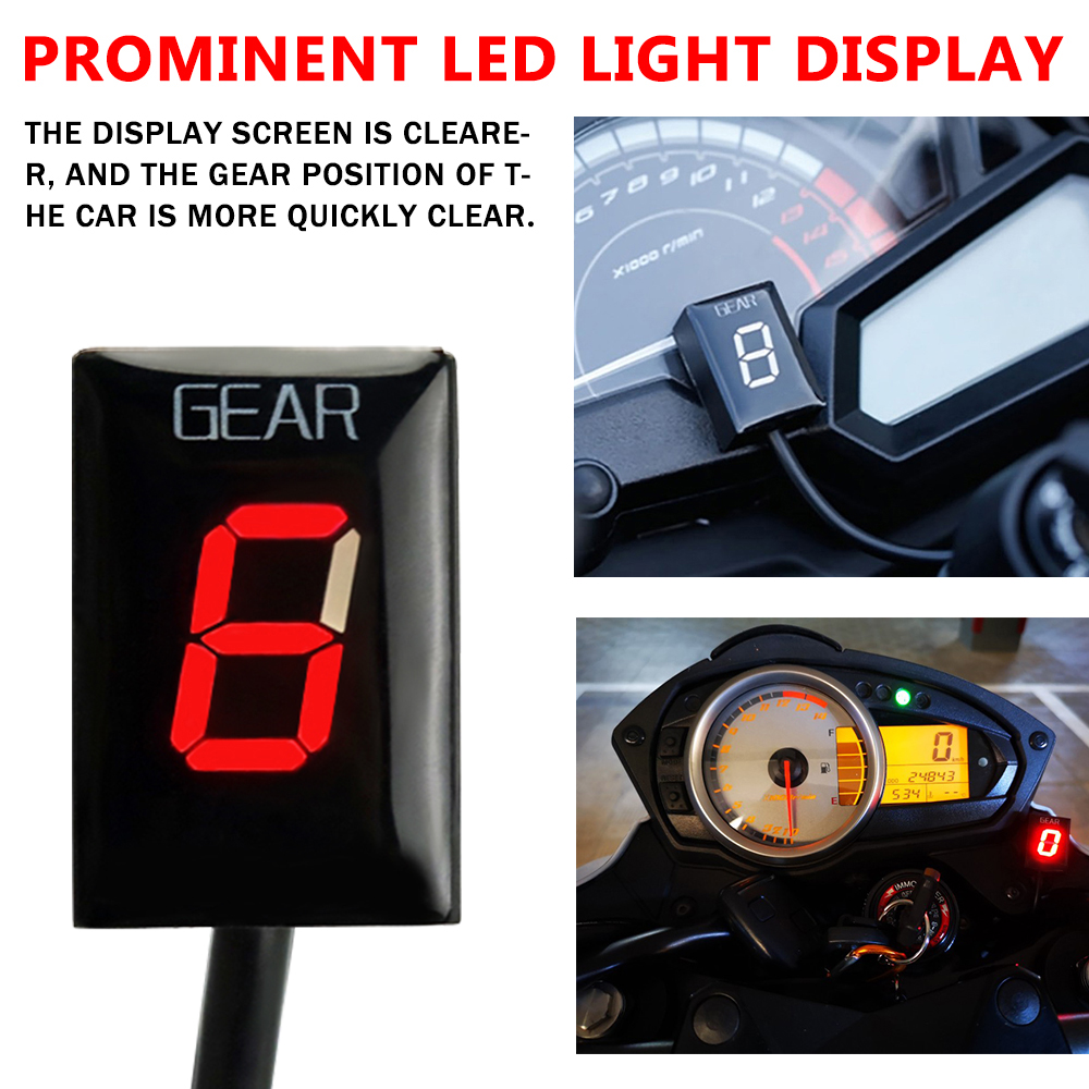 สําหรับ Kawasaki Z750 Z1000 Z- - Motorcycle Gear Display บทวิจารณ์และราคา