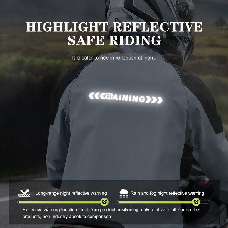 ชุดกันฝนสำหรับผู้ชายและผู้หญิง - Gearx Motorcycle Jacket บทวิจารณ์และราคา