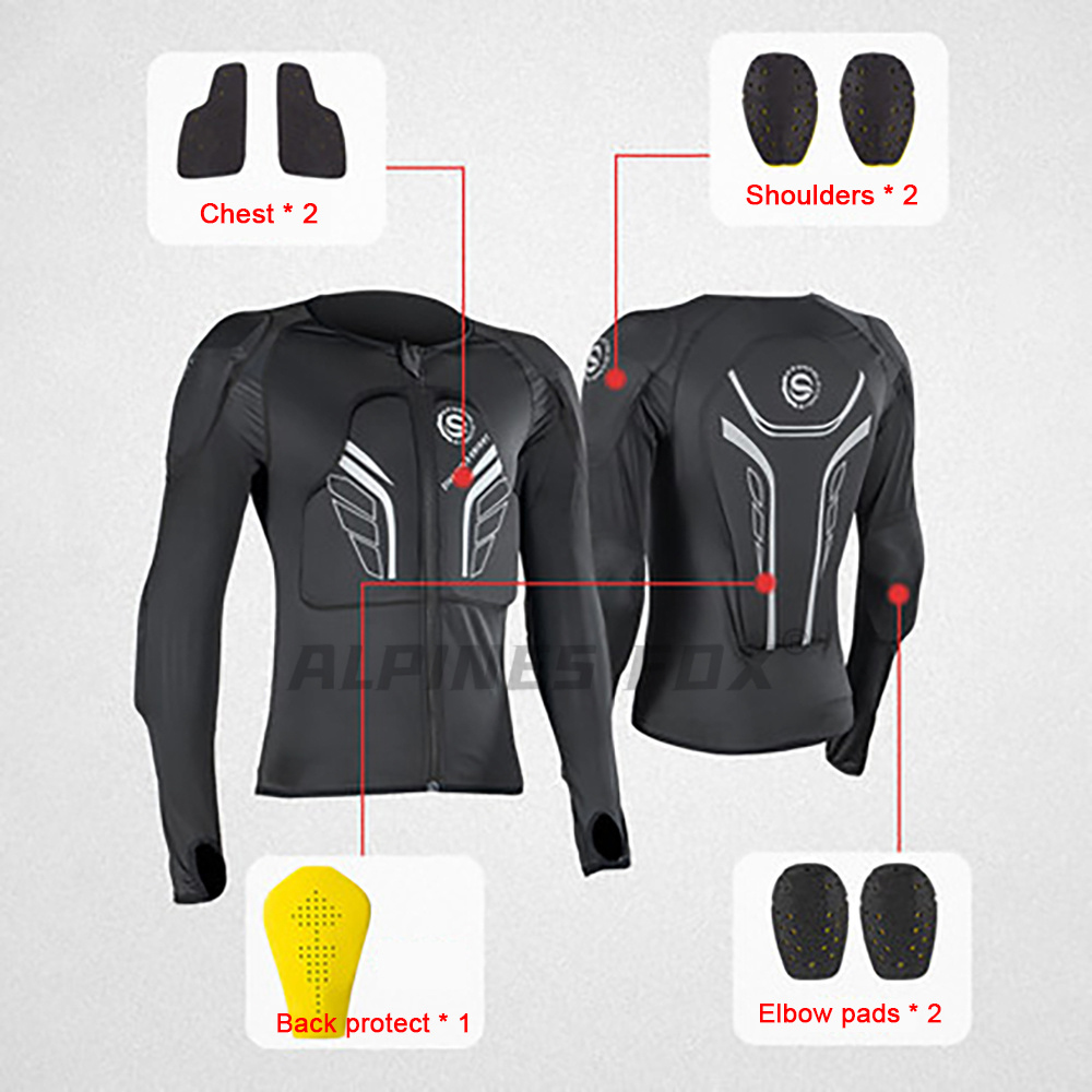 เสื้อเกราะนิรภัยสำหรับขี่มอเตอ - Gearx Motorcycle Jacket บทวิจารณ์และราคา