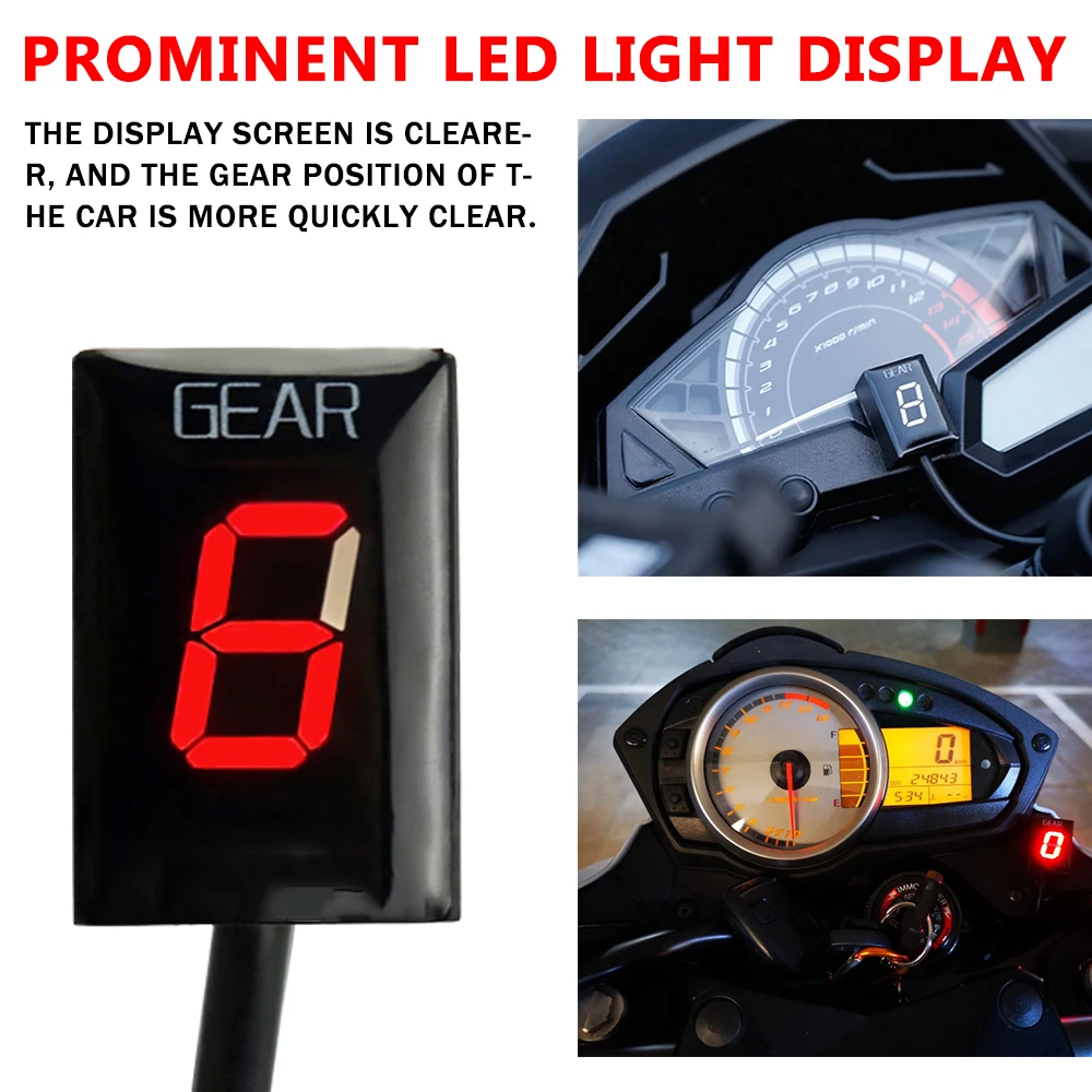 สำหรับ Kawasaki Z1000 Z 1000 Z - Motorcycle Gear Display บทวิจารณ์และราคา