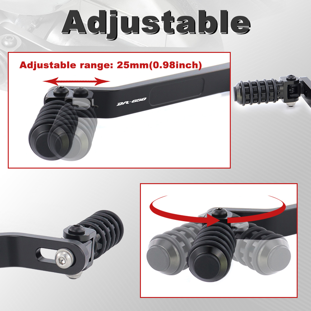 คันเกียร์อะลูมิเนียม CNC สำหรั - Motorcycle Gear Lever Extender บทวิจารณ์และราคา