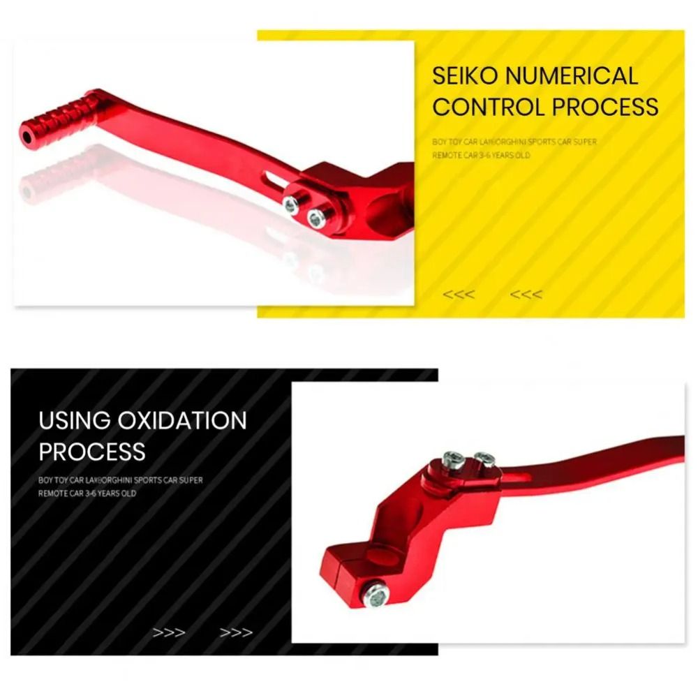 คันเกียร์มอเตอร์ไซค์อะลูมิเนีย - Motorcycle Gear Lever Extender บทวิจารณ์และราคา