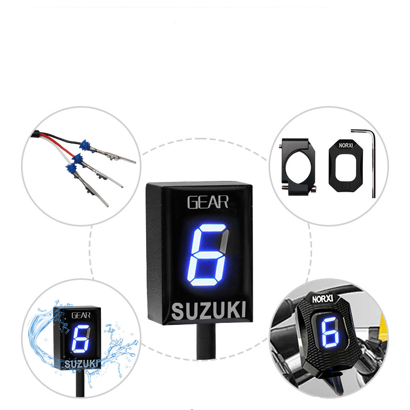 สําหรับ SUZUKI DL650 V-Strom D - Motorcycle Gear Display บทวิจารณ์และราคา